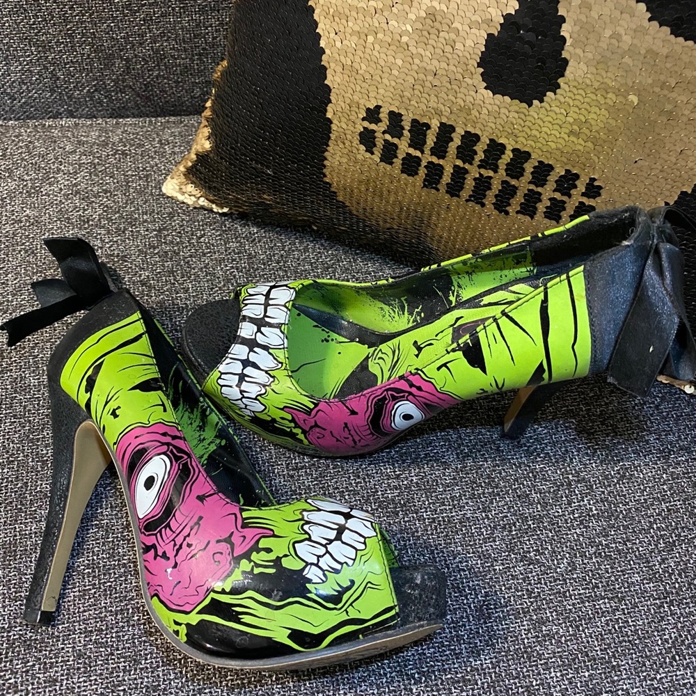 Iron Fist Zombie Stomper Heels